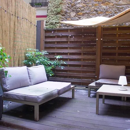 Appartement Elegant Apt With Veranda In Montmartre Paris